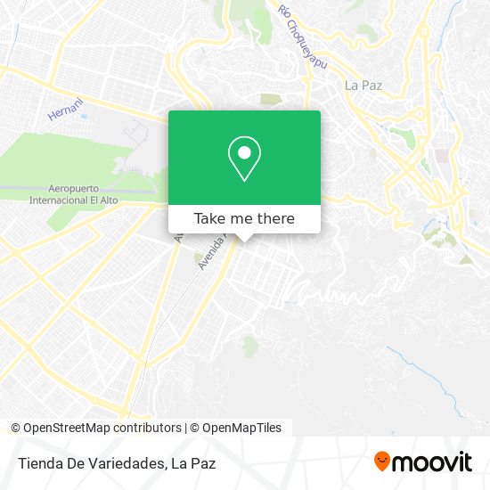 Tienda De Variedades map