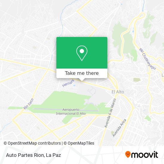 Auto Partes Rion map