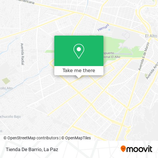 Tienda De Barrio map