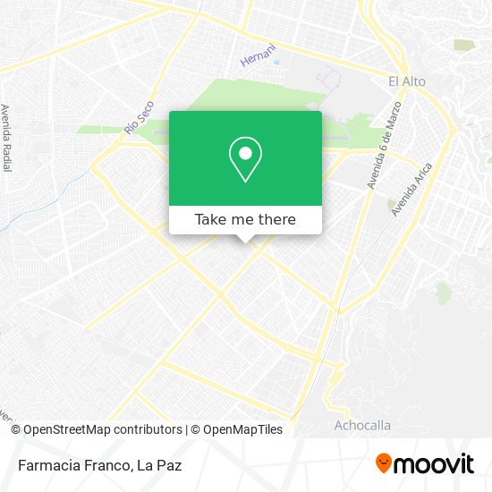 Farmacia Franco map