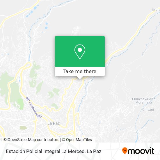 Estación Policial Integral La Merced map