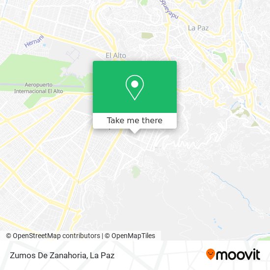 Zumos De Zanahoria map