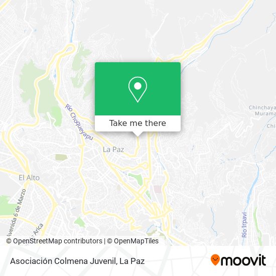 Asociación Colmena Juvenil map