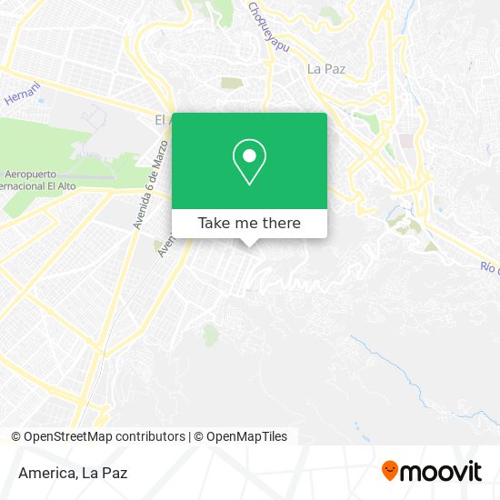 Mapa de America