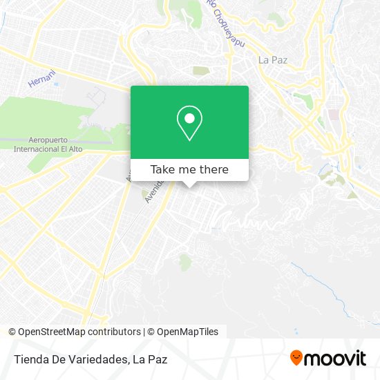 Tienda De Variedades map