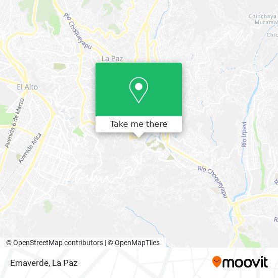 Emaverde map