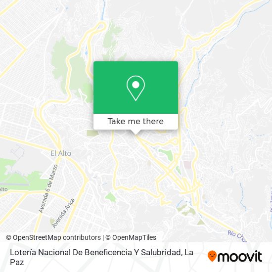 Lotería Nacional De Beneficencia Y Salubridad map