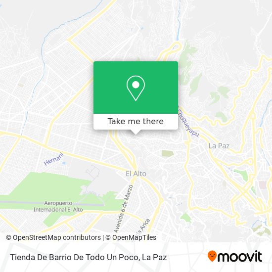 Tienda De Barrio De Todo Un Poco map