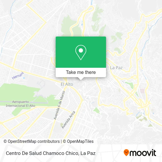 Centro De Salud Chamoco Chico map
