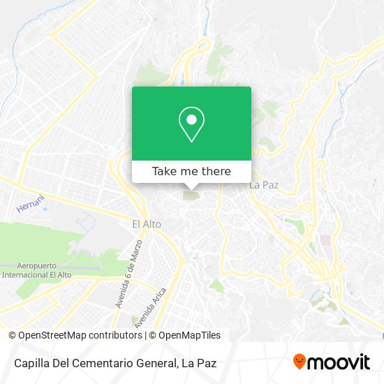 Capilla Del Cementario General map