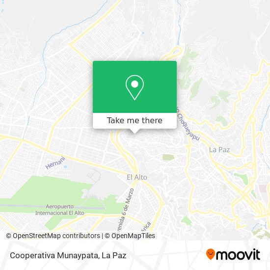 Cooperativa Munaypata map