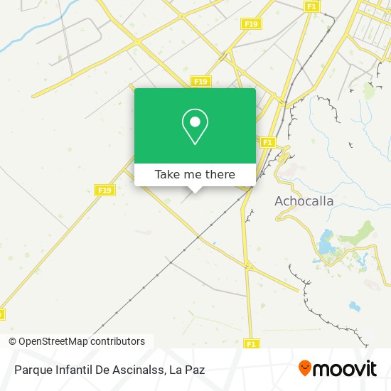 Parque Infantil De Ascinalss map