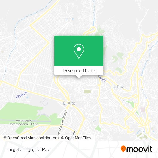 Targeta Tigo map