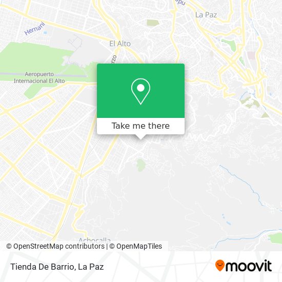 Mapa de Tienda De Barrio