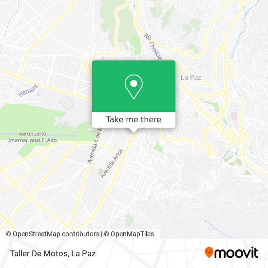 Mapa de Taller De Motos