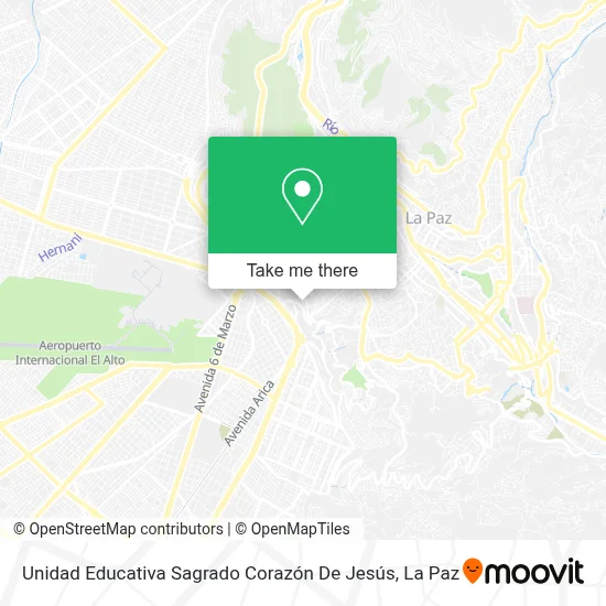 Unidad Educativa Sagrado Corazón De Jesús map