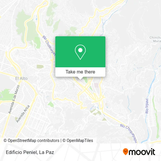 Edificio Peniel map