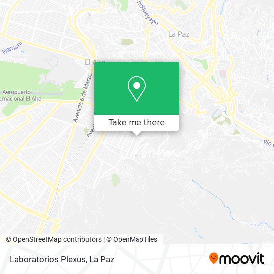 Laboratorios Plexus map