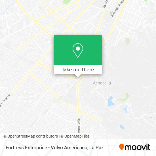 Fortress Enterprise - Volvo Americano map