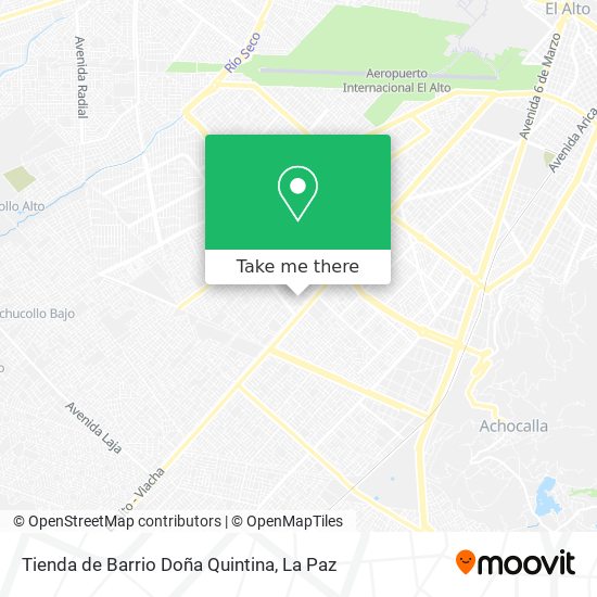 Tienda de Barrio Doña Quintina map