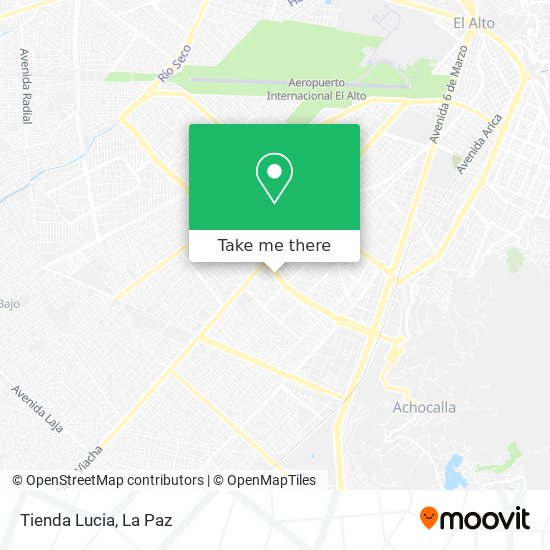 Mapa de Tienda Lucia