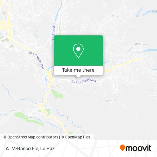 ATM-Banco Fie map