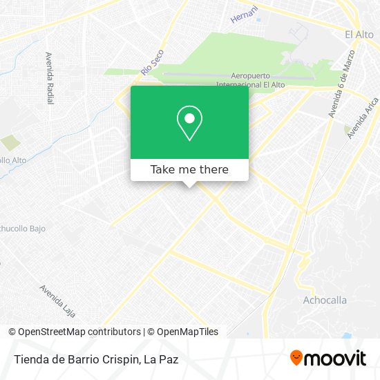 Mapa de Tienda de Barrio Crispin