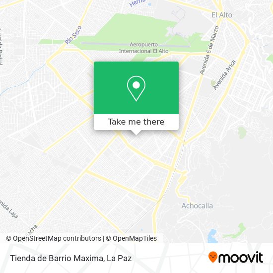 Tienda de Barrio Maxima map