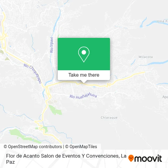 Mapa de Flor de Acanto Salon de Eventos Y Convenciones