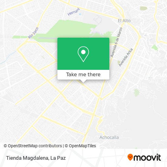 Tienda Magdalena map