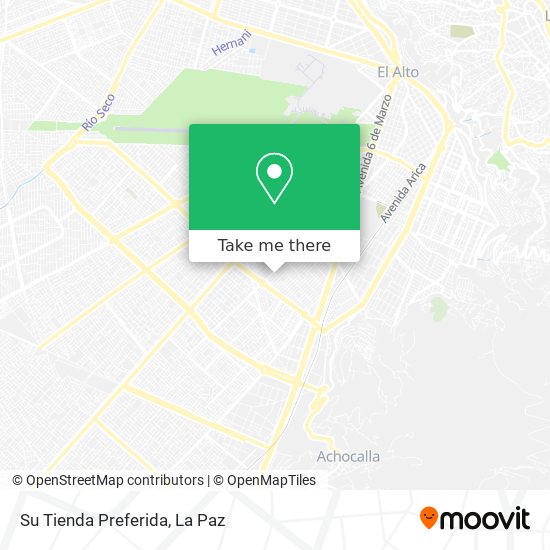 Su Tienda Preferida map