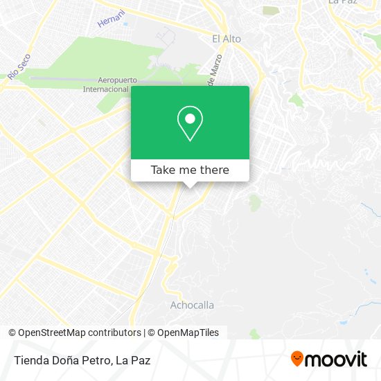 Tienda Doña Petro map