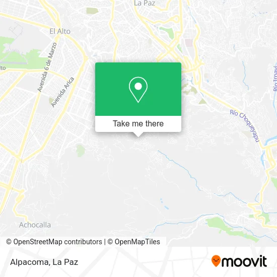 Mapa de Alpacoma