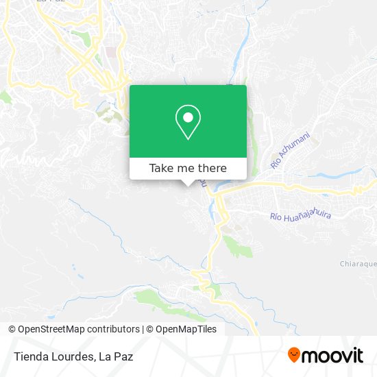 Tienda Lourdes map