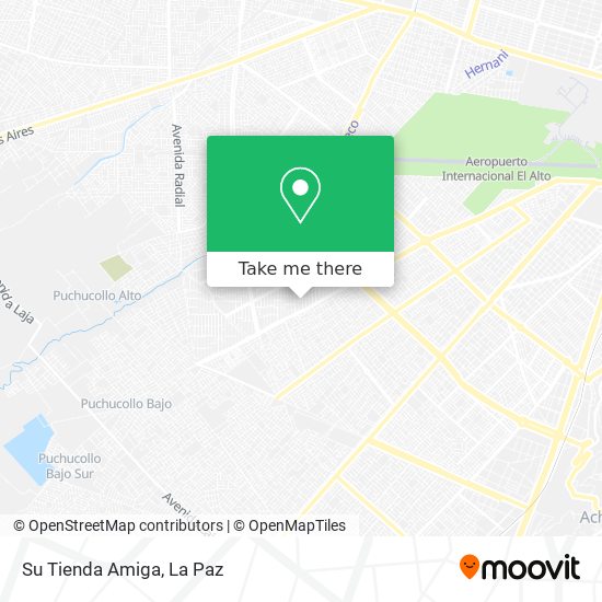 Mapa de Su Tienda Amiga