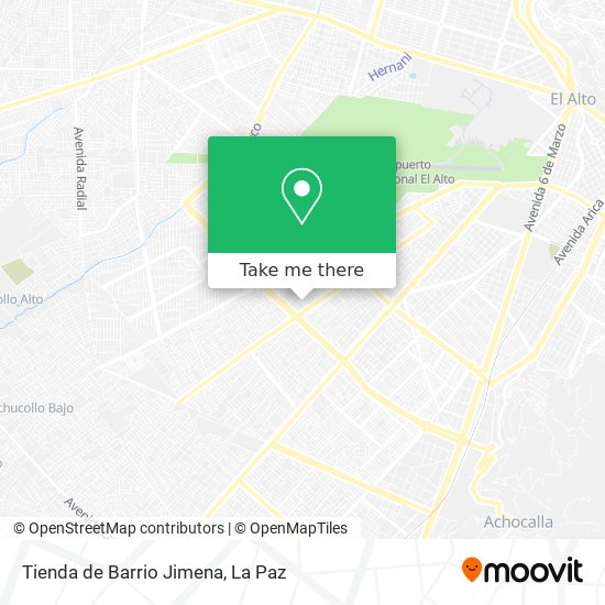 Tienda de Barrio Jimena map
