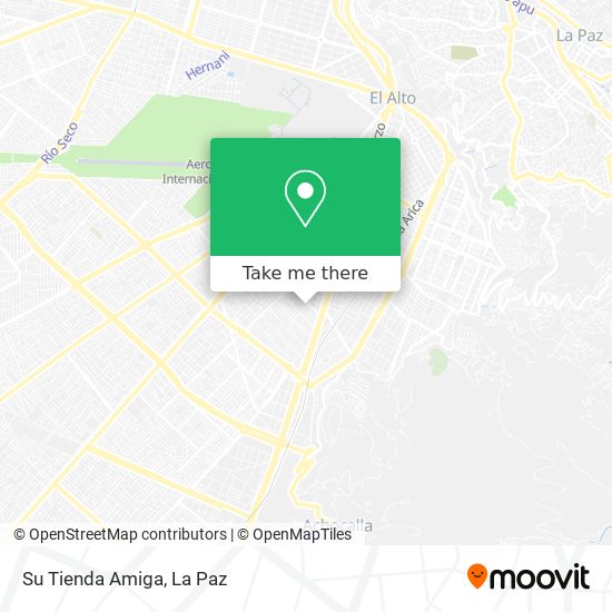 Mapa de Su Tienda Amiga