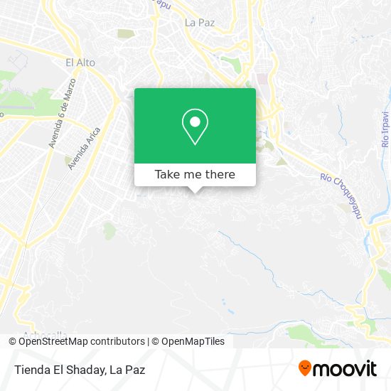 Tienda El Shaday map