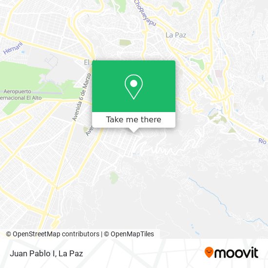 Juan Pablo I map