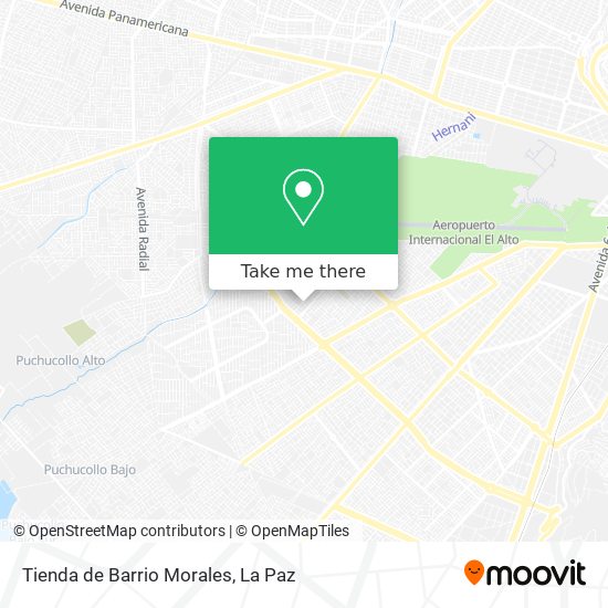 Mapa de Tienda de Barrio Morales