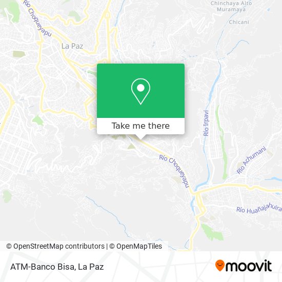 ATM-Banco Bisa map