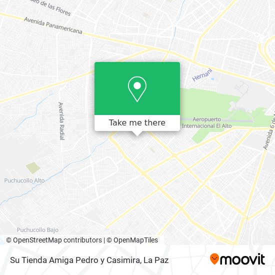 Su Tienda Amiga Pedro y Casimira map