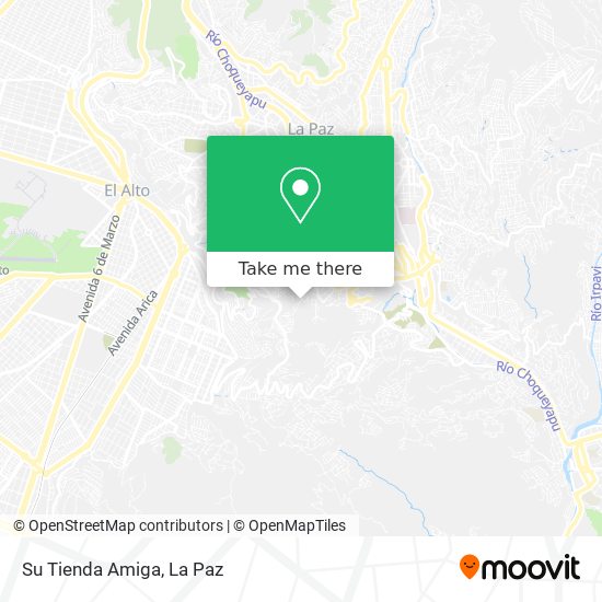 Mapa de Su Tienda Amiga