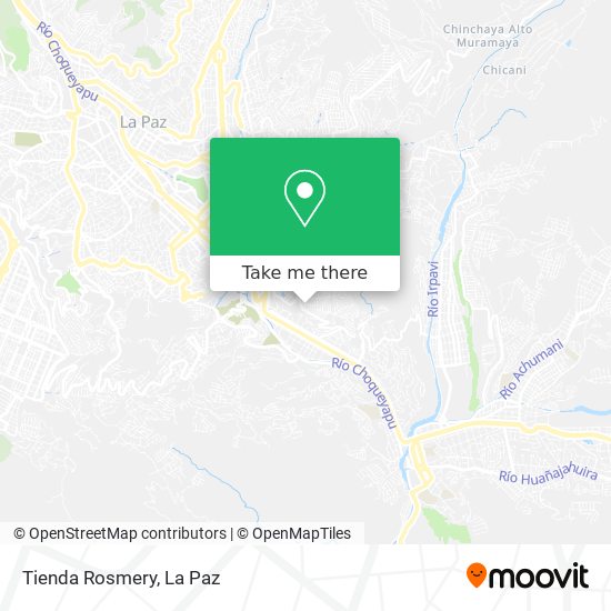 Tienda Rosmery map