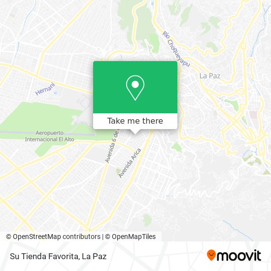 Mapa de Su Tienda Favorita