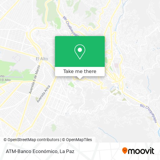 ATM-Banco Económico map