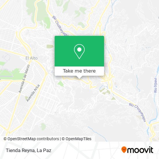 Tienda Reyna map