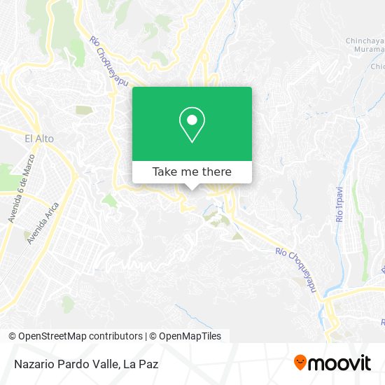 Nazario Pardo Valle map