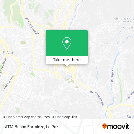 ATM-Banco Fortaleza map