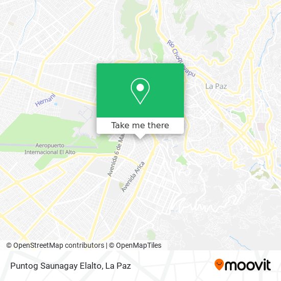 Puntog Saunagay Elalto map